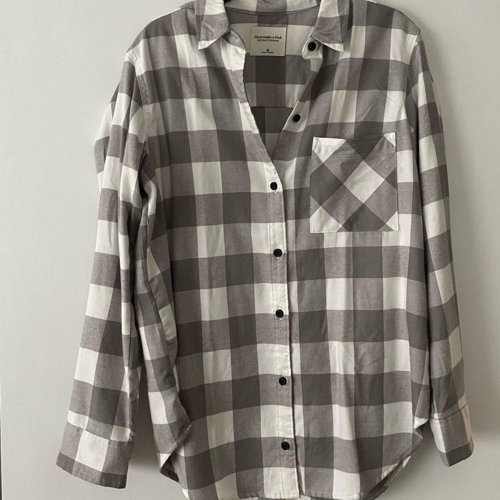 Flannel Plaid Button Down